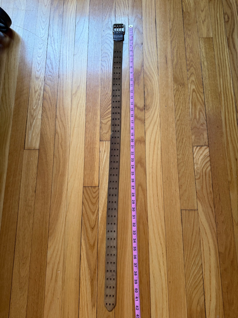 American Eagle Leather Belt - Picture 3 of 5